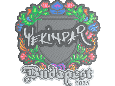Sticker | YEKINDAR (Embroidered) | Budapest 2025