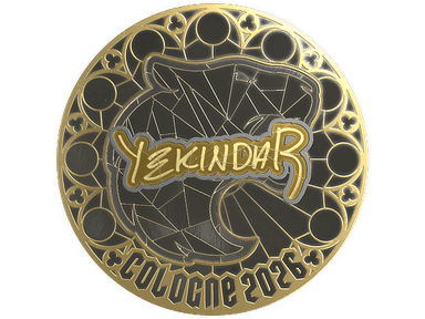 Sticker | YEKINDAR (Gold) | Cologne 2026