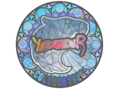 Sticker | YEKINDAR (Holo) | Cologne 2026
