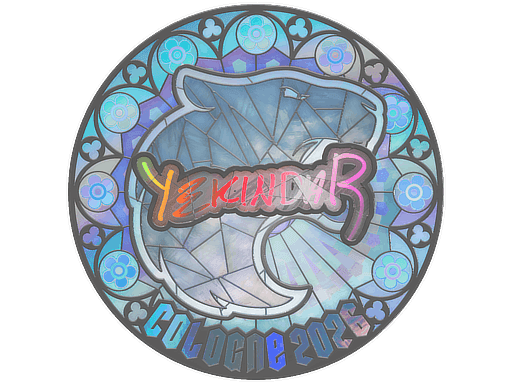 Sticker | YEKINDAR (Holo) | Cologne 2026