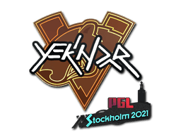 Sticker | YEKINDAR | Stockholm 2021