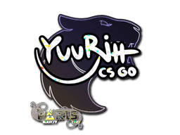 Sticker | yuurih (Glitter) | Paris 2023