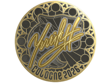 Sticker | yuurih (Gold) | Cologne 2026