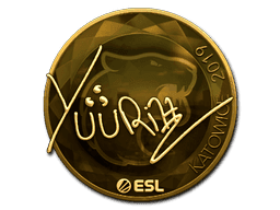 Sticker | yuurih (Gold) | Katowice 2019