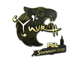 Sticker | yuurih (Gold) | Stockholm 2021