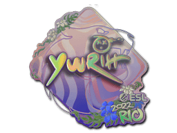 Sticker | yuurih (Holo) | Rio 2022