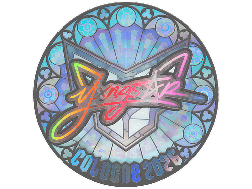 Sticker | yxngstxr (Holo) | Cologne 2026