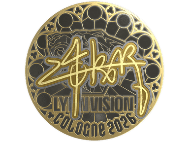 Sticker | z4KR (Gold) | Cologne 2026