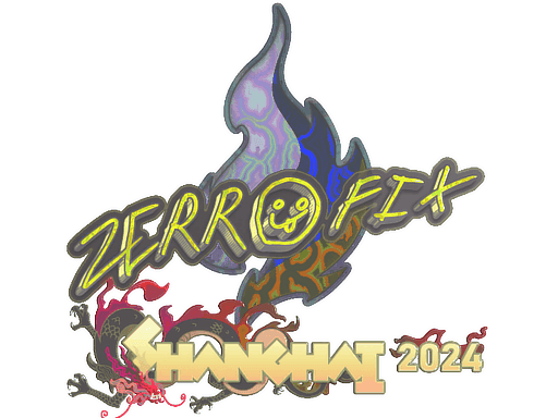 Sticker | zeRRoFIX (Holo) | Shanghai 2024