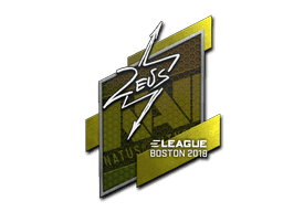 Sticker | Zeus | Boston 2018