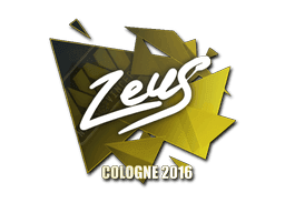 Sticker | Zeus | Cologne 2016