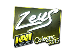 Sticker | Zeus (Foil) | Cologne 2015