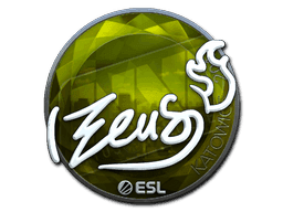 Sticker | Zeus (Foil) | Katowice 2019