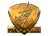 Sticker | Zeus (Gold) | Krakow 2017