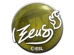 Sticker | Zeus | Katowice 2019