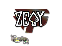 Sticker | zevy (Glitter) | Paris 2023