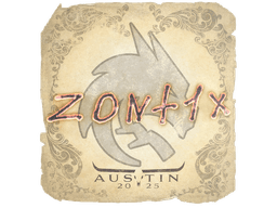 Sticker | zont1x | Austin 2025