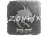 Sticker | zont1x (Foil) | Austin 2025
