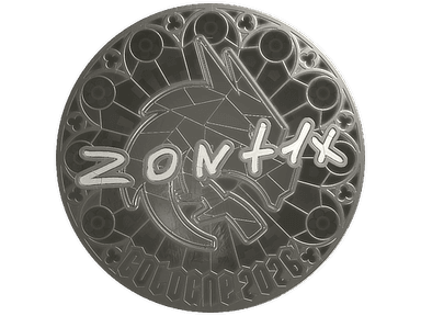 Sticker | zont1x (Foil) | Cologne 2026