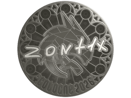 Sticker | zont1x (Foil) | Cologne 2026