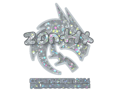 Sticker | zont1x (Glitter) | Copenhagen 2024
