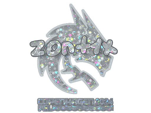 Sticker | zont1x (Glitter) | Copenhagen 2024