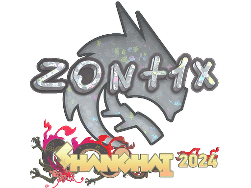 Sticker | zont1x (Glitter) | Shanghai 2024