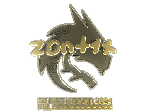 Sticker | zont1x (Gold) | Copenhagen 2024