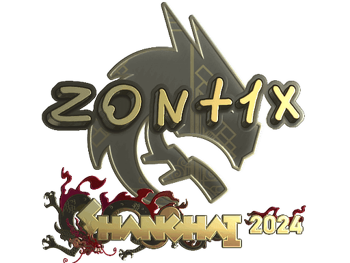 Sticker | zont1x (Gold) | Shanghai 2024