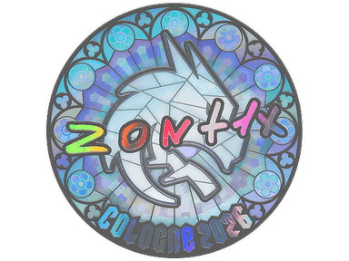 Sticker | zont1x (Holo) | Cologne 2026