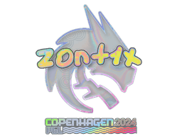 Sticker | zont1x (Holo) | Copenhagen 2024