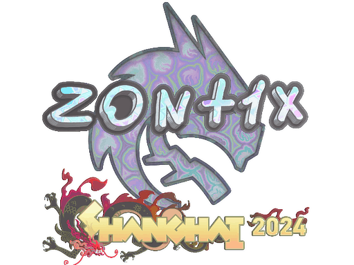 Sticker | zont1x (Holo) | Shanghai 2024