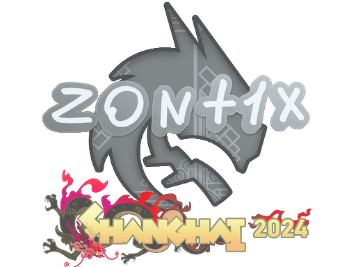 Sticker | zont1x | Shanghai 2024