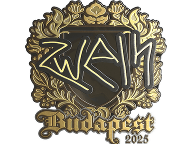 Sticker | zweih (Gold) | Budapest 2025