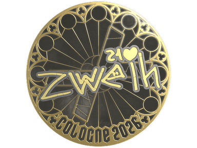 Sticker | zweih (Gold) | Cologne 2026