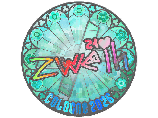 Sticker | zweih (Holo) | Cologne 2026