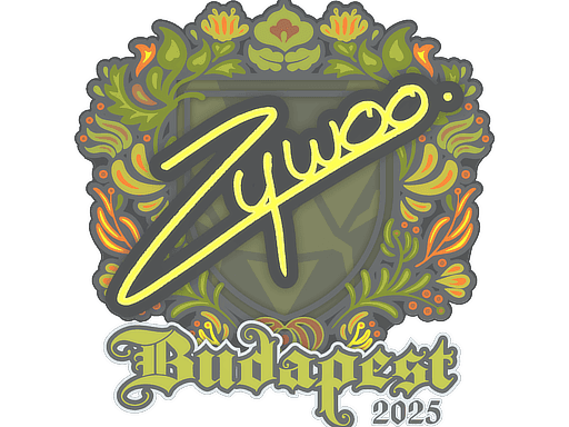 Sticker | ZywOo | Budapest 2025