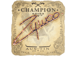 Sticker | ZywOo (Champion) | Austin 2025