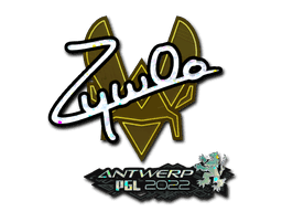 Sticker | ZywOo (Glitter) | Antwerp 2022