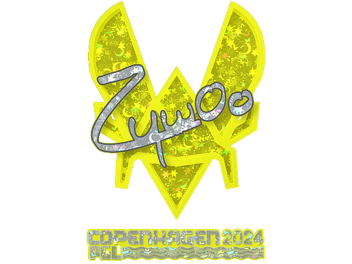 Sticker | ZywOo (Glitter) | Copenhagen 2024