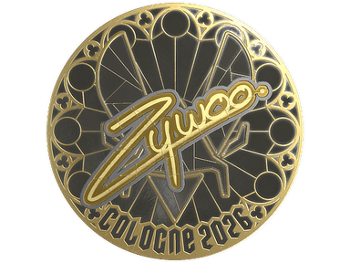 Sticker | ZywOo (Gold) | Cologne 2026
