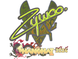 Sticker | ZywOo (Holo) | Shanghai 2024