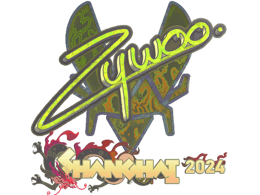 Sticker | ZywOo (Holo) | Shanghai 2024