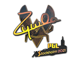 Sticker | ZywOo (Holo) | Stockholm 2021