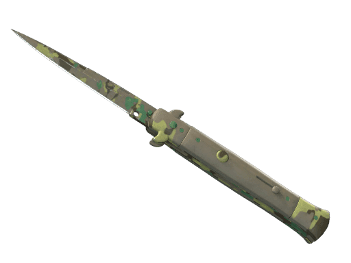 ★ StatTrak™ Stiletto Knife | Boreal Forest (Well-Worn)