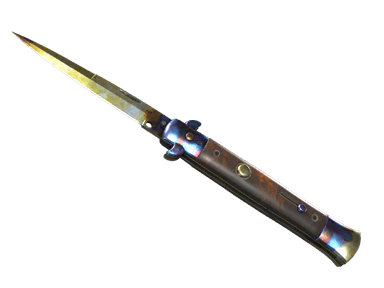 ★ StatTrak™ Stiletto Knife | Case Hardened (Field-Tested)