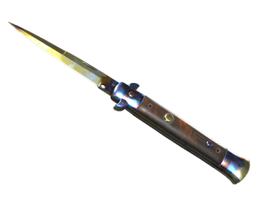 ★ StatTrak™ Stiletto Knife | Case Hardened (Minimal Wear)