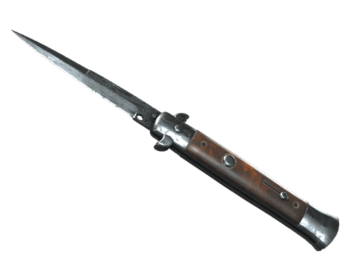 ★ StatTrak™ Stiletto Knife | Damascus Steel (Field-Tested)