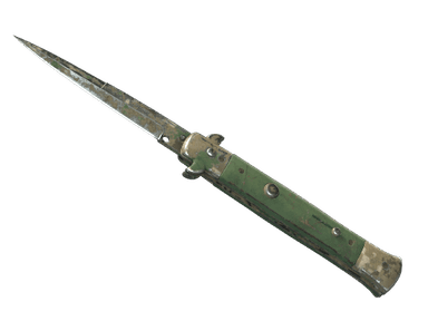 ★ StatTrak™ Stiletto Knife | Forest DDPAT (Battle-Scarred)