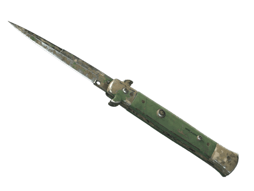 ★ Stiletto Knife | Forest DDPAT (Battle-Scarred)